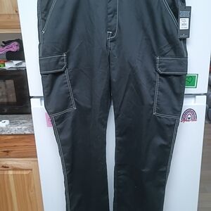 True Religion Black Cargo Pants